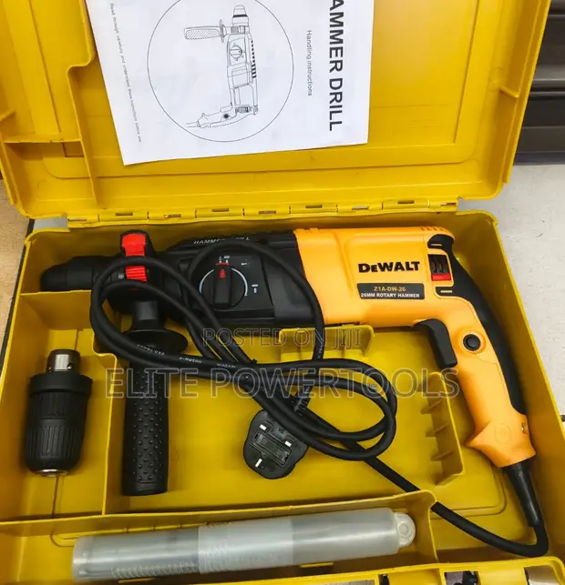DeWalt 26mm Rotary Hammer Drill - 1