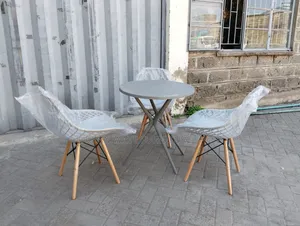 Brand New Round Table with 3 Seats