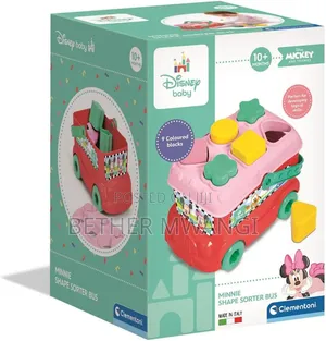 Clementoni Baby Minnie Shape Sorter Bus