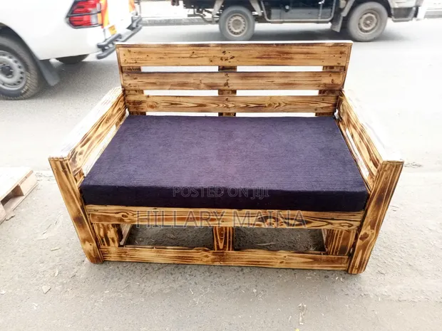 2 Seater Pallet Chair - Brand New - 1