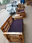 2 Seater Pallet Chair - Brand New - 3