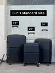 Set ya Mizigo 3-in-1 Isiyovunjika ya PP - 1
