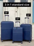 Set ya Mizigo 3-in-1 Isiyovunjika ya PP - 3