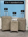 Set ya Mizigo 3-in-1 Isiyovunjika ya PP - 4
