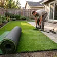 1M x 1M Green Outdoor Grass Carpet - 1