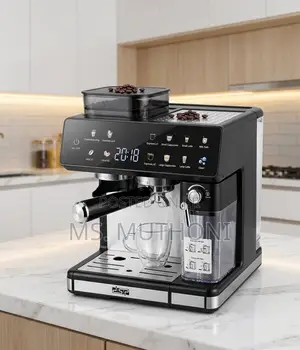 DSP Mashine ya Espresso 3-in-1 na Grinder & Frother