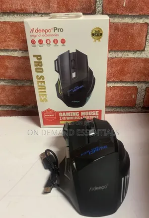 Aldeepo Pro-M137 Gaming Mouse: 2.4g Wireless & Bluetooth