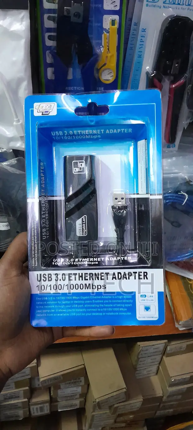 USB 3.0 to Gigabit Ethernet LAN Adapter - 1