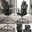 Full-Mesh Breathable Orthopedic Office Chair - 1