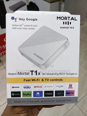 Mortal T1X 8K Android 14 Streaming Box
