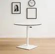 Adjustable Round Coffee Table | Modern Home Office - 4