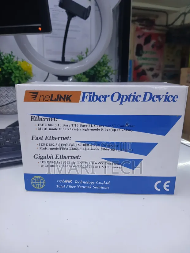 Netlink Single Mode Media Converter (25km) - 1