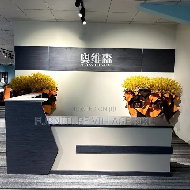 Modern Reception Office Desk - 1