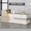 Modern Reception Office Desk - 2