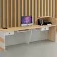 Modern Reception Office Desk - 4