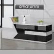 Modern Reception Office Desk - 5