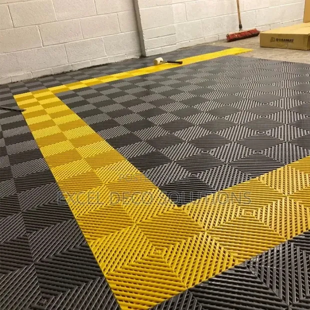 Garage Floor Tiles 40x40cm for Vehicle Parking - 1