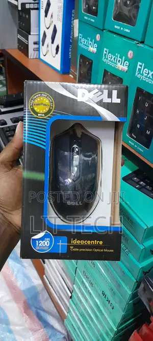 Dell Mouse ya Optical ya Wired 1200 DPI