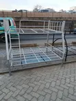 Kitanda cha Double Decker cha 4x6ft Juu, 5x6ft Chini - 2