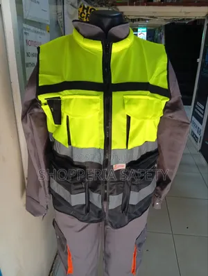 Round Neck High-Visibility Reflector Vest