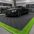 Garage Floor Tiles - Black, Grey, Yellow, Red - 2