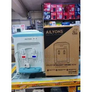Ailyons AFK-103 Kisambazaji cha Maji cha Meza cha Moto na Kawaida