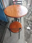 Viti na Meza za Mbao za Mgahawa - 1