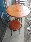 Viti na Meza za Mbao za Mgahawa - 2