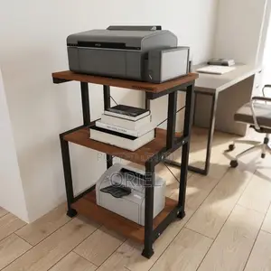 Stendi ya Printer ya Ofisi - Hifadhi ya Printer ya Nyumbani