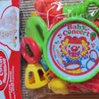Baby Rattle & Musical Drum Toy Set - 2