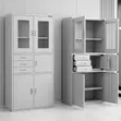 Steel Filing Cabinet with Drawers & Safe - Brand New - 1