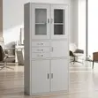 Steel Filing Cabinet with Drawers & Safe - Brand New - 2