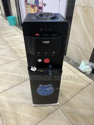 Von Water Dispenser Mpya - Nyeusi