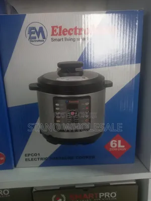 Cooker ya Shinikizo la Umeme ya Lita 6 Mpya