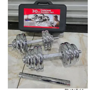 Seti ya Dumbbell za Chrome 30kg