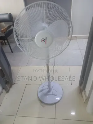 White 16-inch Stand Fan