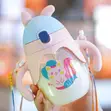 Kids Water Cup with Anti-Fall Straw - 1