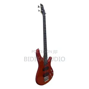 Explorer L-B3-4s Bass Guitar 4-String - Nyekundu