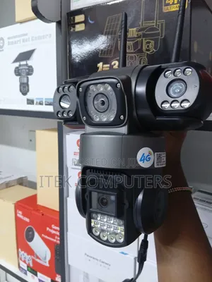 Kamera ya CCTV ya Triple-Lens 4G