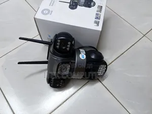 SIM Card Triple-Lens CCTV Camera for Outdoor Installation