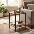 Square Wooden Side Stool - Brand New - 5