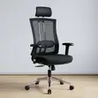 Kiti cha Orthopedic Mesh Lumbar chenye Headrest - 2