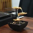Tabletop Fountain - 3-Tier Indoor Waterfall - 2