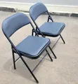 Black Foldable Camping Chairs (Brand New) - 2