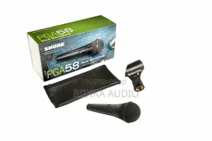 Shure PGA58-XLR Microphone ya waya - Mpya kabisa