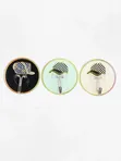 Pack of 3 Cap Strong 10kg Designer Wall Hooks - 2