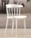 Stackable Polypropylene Restaurant Patio Chair - 2