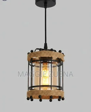 Hemp Pendant Light