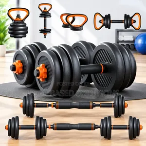 Kettlebell Inayoweza Kurekebishwa 30kg 6-in-1