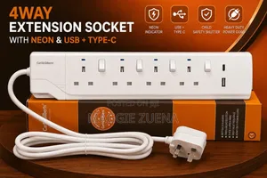 4-Way USB Extension Socket